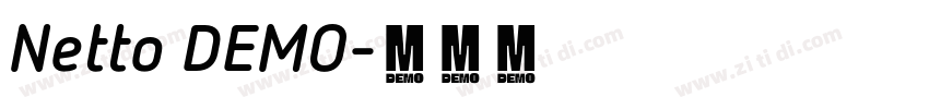 Netto DEMO字体转换